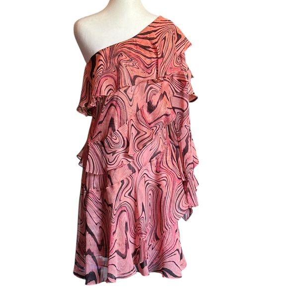 NWT Misa Los Angeles Selena Dress in Feeling Groovy - Picture 3 of 6